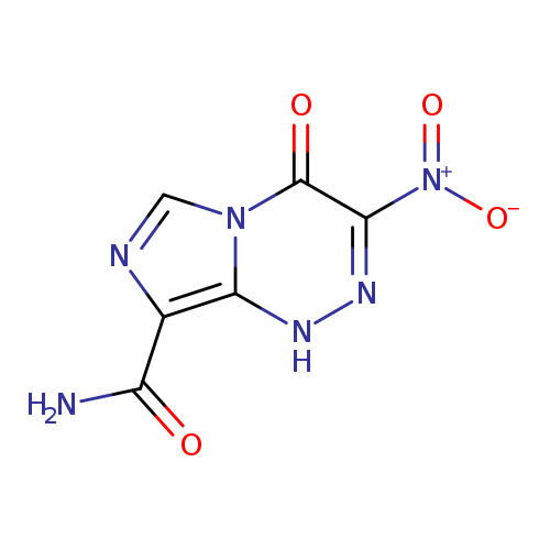 [O-][N+](=O)c1n[nH]c2n(c1=O)cnc2C(=O)N