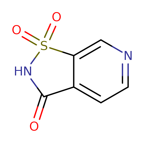 O=C1NS(=O)(=O)c2c1ccnc2