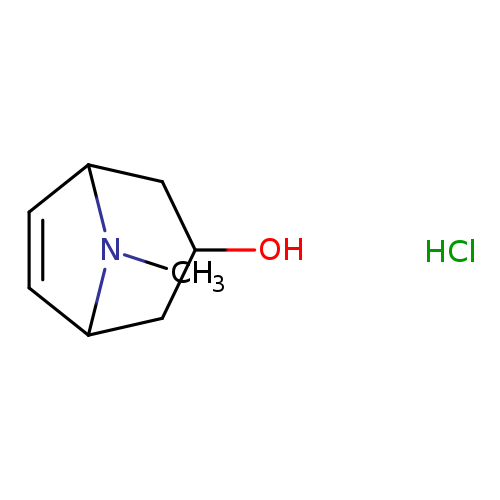 OC1CC2C=CC(C1)N2C.Cl