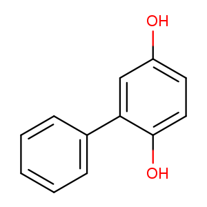 Oc1ccc(c(c1)c1ccccc1)O