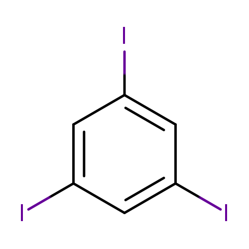 Ic1cc(I)cc(c1)I