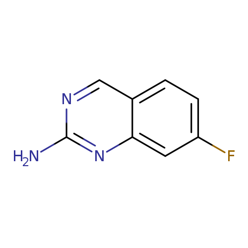 Fc1ccc2c(c1)nc(nc2)N