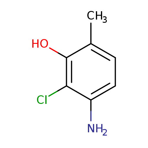 Cc1ccc(c(c1O)Cl)N