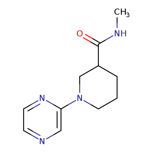 CNC(=O)C1CCCN(C1)c1cnccn1
