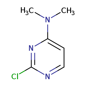 Clc1nccc(n1)N(C)C