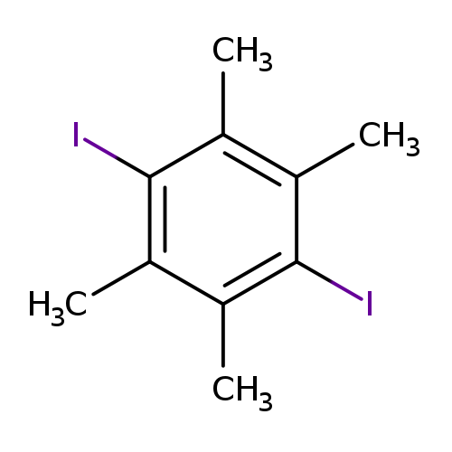 Cc1c(I)c(C)c(c(c1C)I)C