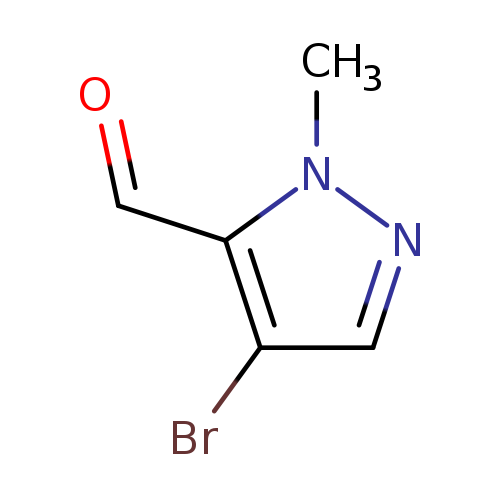 Cn1ncc(c1C=O)Br