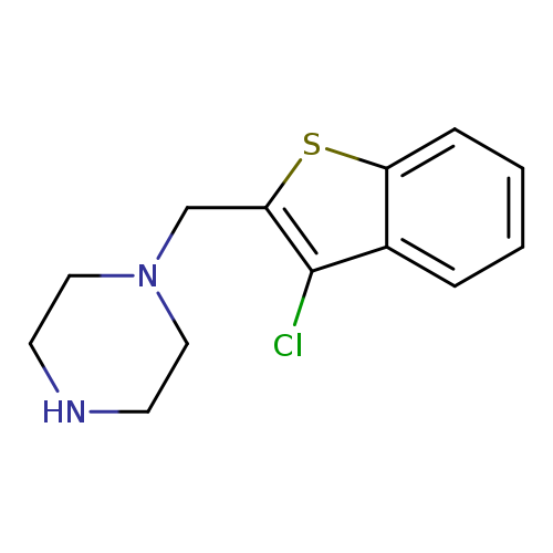 Clc1c(CN2CCNCC2)sc2c1cccc2