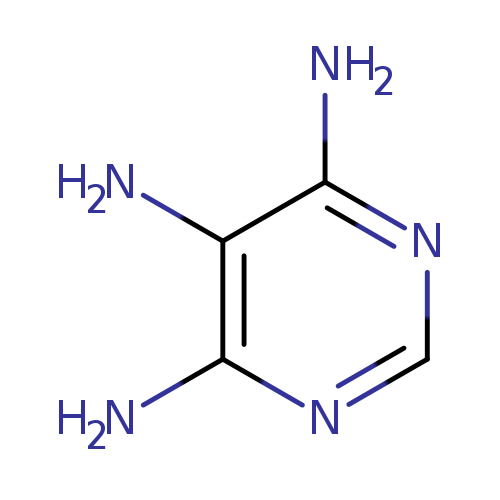 Nc1c(N)ncnc1N