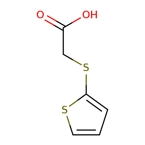 OC(=O)CSc1cccs1