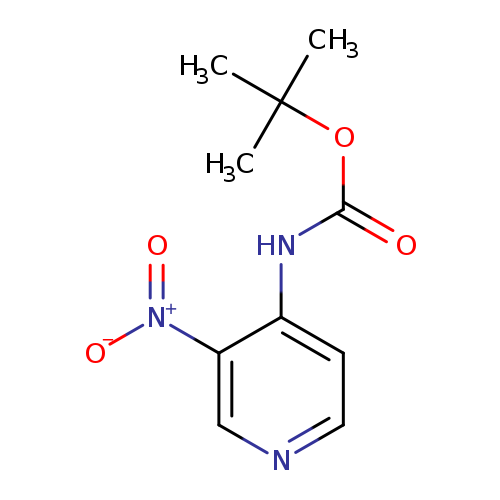 O=C(OC(C)(C)C)Nc1ccncc1[N+](=O)[O-]