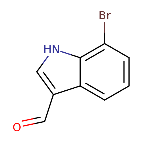 O=Cc1c[nH]c2c1cccc2Br