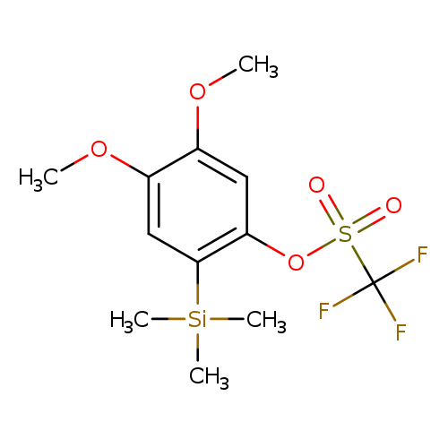 COc1cc(OS(=O)(=O)C(F)(F)F)c(cc1OC)[Si](C)(C)C