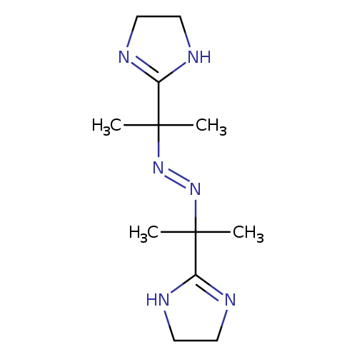 CC(C1=NCCN1)(/N=N/C(C1=NCCN1)(C)C)C