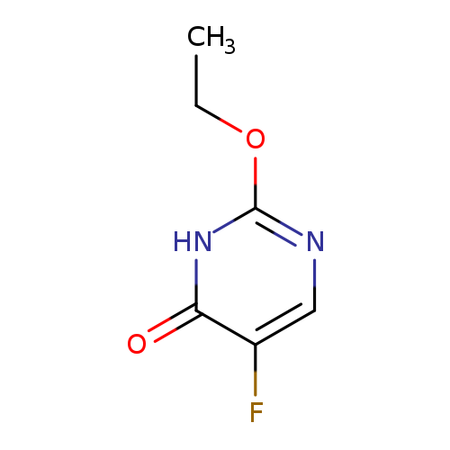 CCOc1ncc(c(=O)[nH]1)F