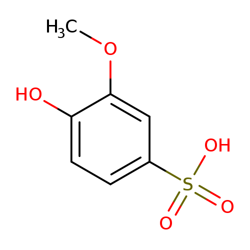 COc1cc(ccc1O)S(=O)(=O)O