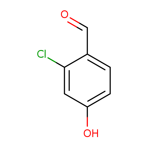 O=Cc1ccc(cc1Cl)O