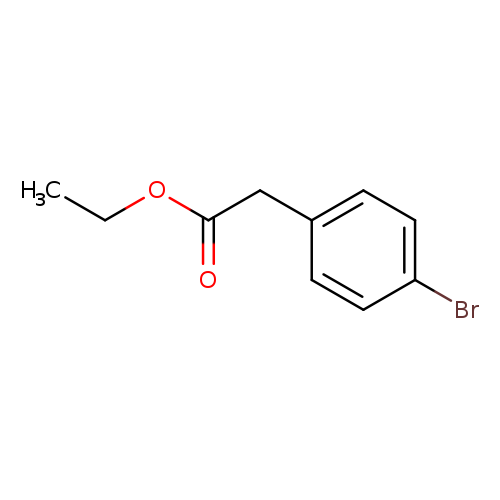 CCOC(=O)Cc1ccc(cc1)Br