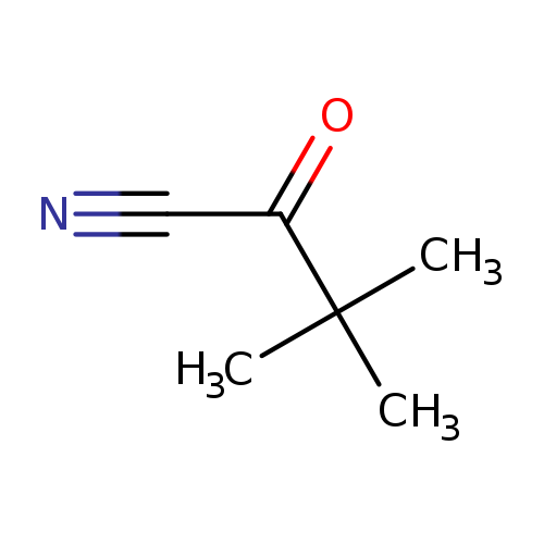 N#CC(=O)C(C)(C)C