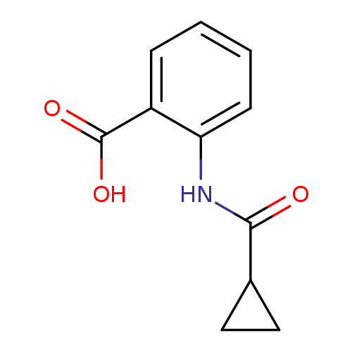 O=C(C1CC1)Nc1ccccc1C(=O)O