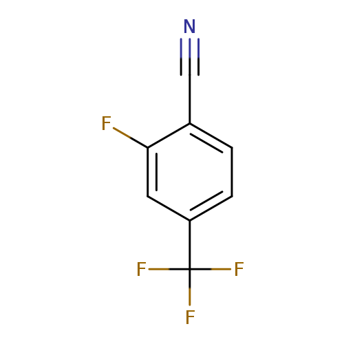 N#Cc1ccc(cc1F)C(F)(F)F