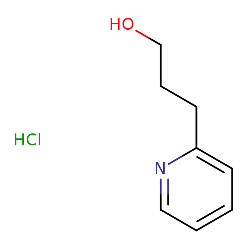 OCCCc1ccccn1.Cl