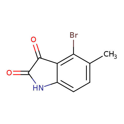 O=C1Nc2c(C1=O)c(Br)c(cc2)C