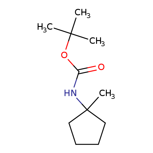 O=C(NC1(C)CCCC1)OC(C)(C)C