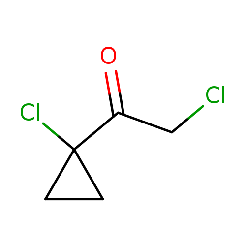 ClCC(=O)C1(Cl)CC1