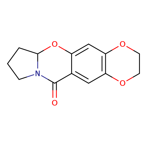 O=C1N2CCCC2Oc2c1cc1OCCOc1c2
