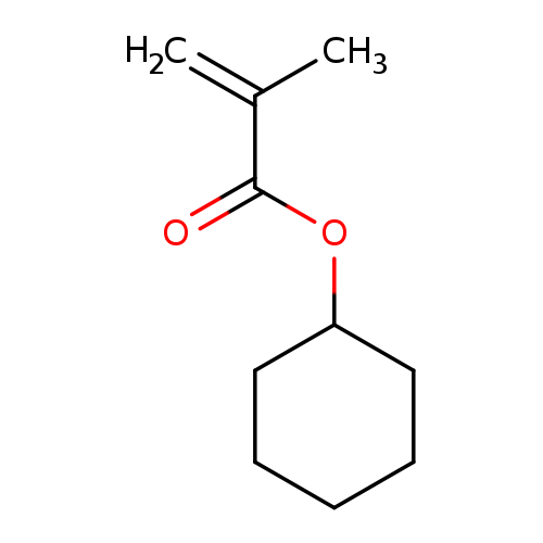 O=C(C(=C)C)OC1CCCCC1