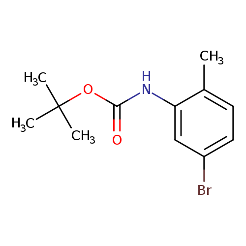 O=C(Nc1cc(Br)ccc1C)OC(C)(C)C