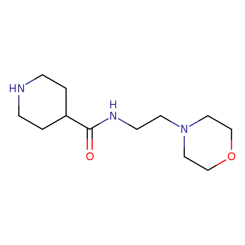 O=C(C1CCNCC1)NCCN1CCOCC1