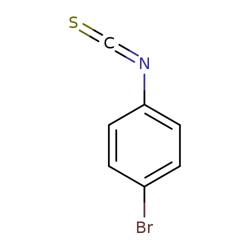 S=C=Nc1ccc(cc1)Br