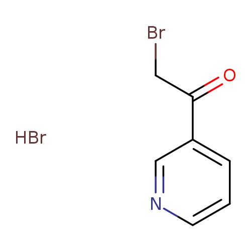 BrCC(=O)c1cccnc1.Br