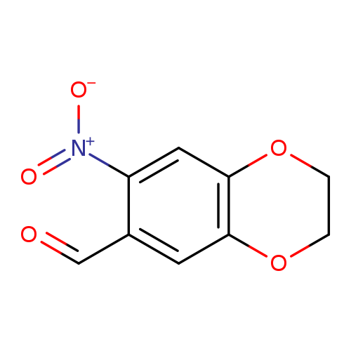 O=Cc1cc2OCCOc2cc1[N+](=O)[O-]