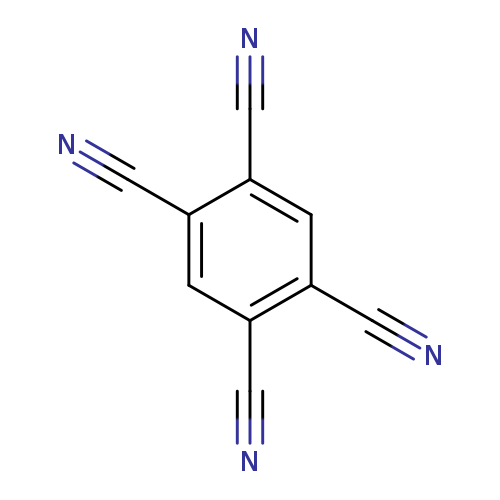 N#Cc1cc(C#N)c(cc1C#N)C#N