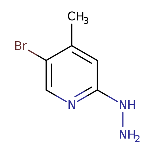 NNc1ncc(c(c1)C)Br