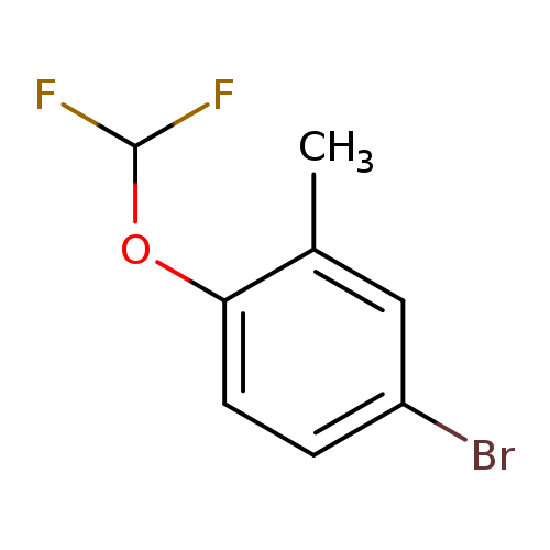 FC(Oc1ccc(cc1C)Br)F