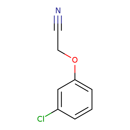 N#CCOc1cccc(c1)Cl