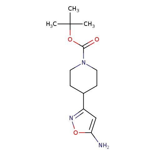 O=C(N1CCC(CC1)c1noc(c1)N)OC(C)(C)C