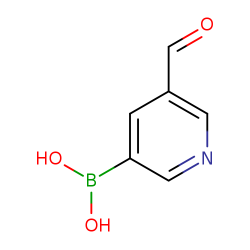 O=Cc1cncc(c1)B(O)O
