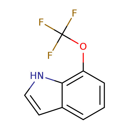 FC(Oc1cccc2c1[nH]cc2)(F)F