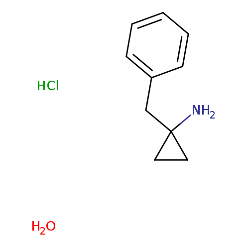 NC1(CC1)Cc1ccccc1.O.Cl