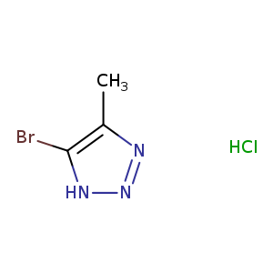 Cc1nn[nH]c1Br.Cl