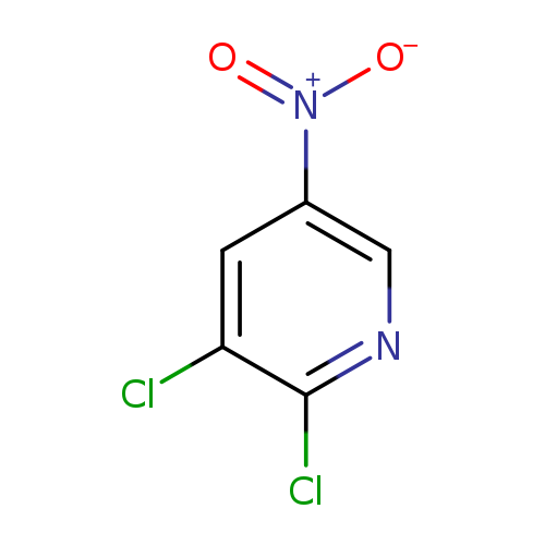 O=N(=O)c1cnc(c(c1)Cl)Cl