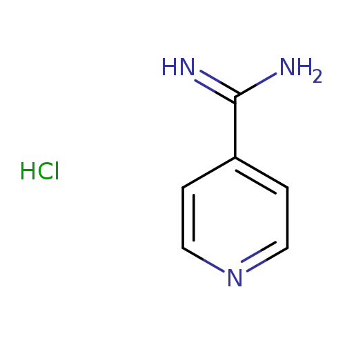 NC(=N)c1ccncc1.Cl