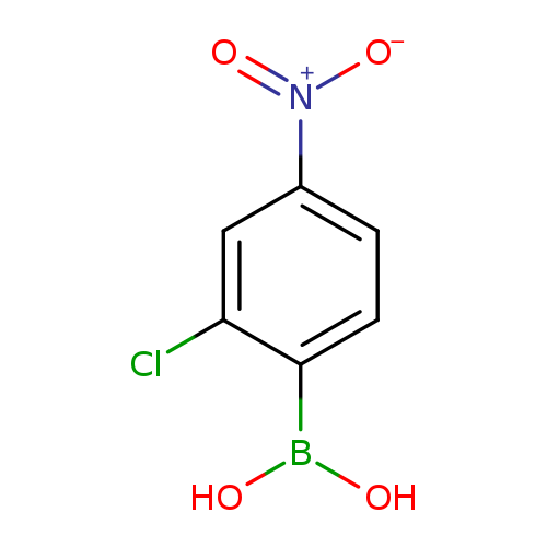 OB(c1ccc(cc1Cl)[N+](=O)[O-])O