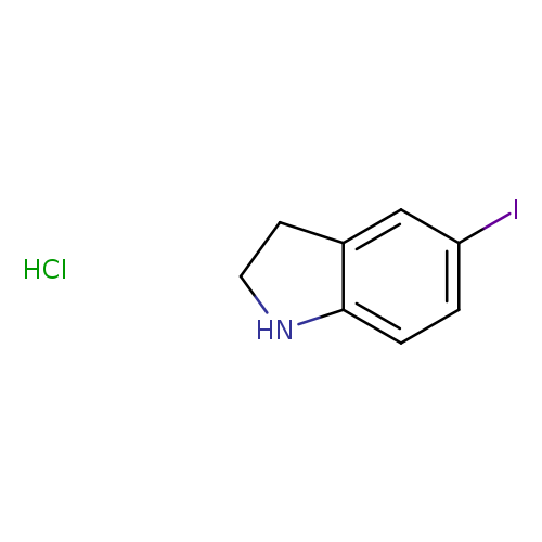 Ic1ccc2c(c1)CCN2.Cl