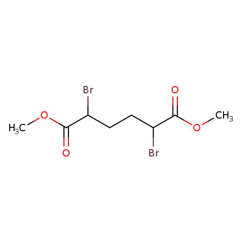 COC(=O)C(CCC(C(=O)OC)Br)Br